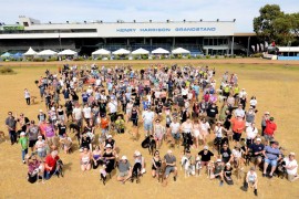 Crowds flock to biggest greyhound community day ever